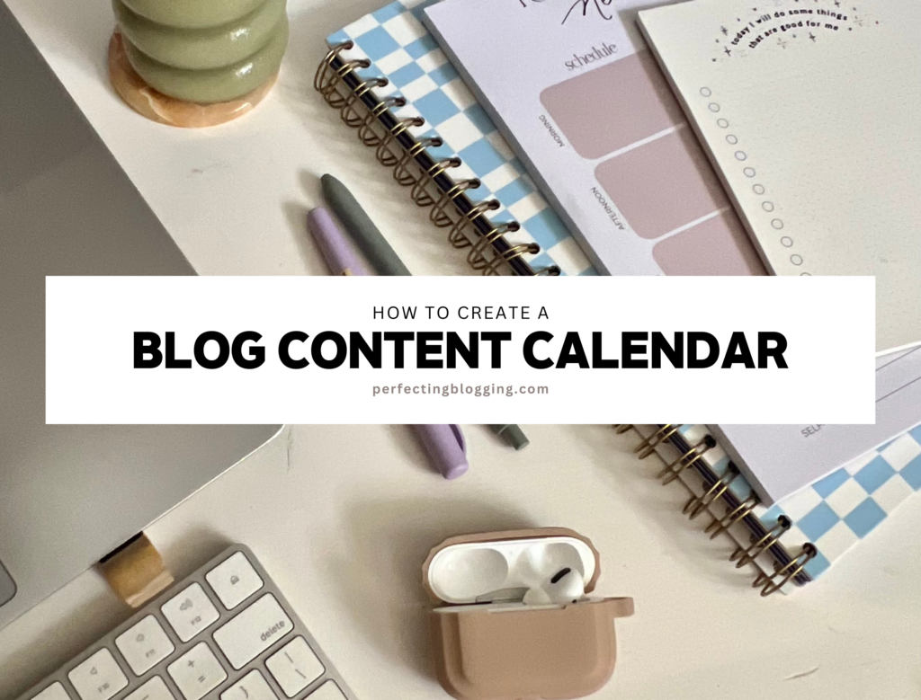 blog content calendar